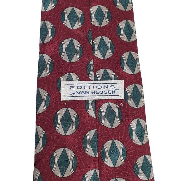 Editions Van Heusen Mens Necktie Tie Designer Accessory Work Office Dad Gift - Picture 4 of 5